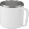 10068001f Kubek miedziany izolowany próżniowo o pojemności 350 ml, biały