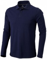 38086493f Męskie polo Oakville z długim rękawem L Male