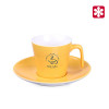 C_238 żółty EVE SET ® filiżanka ze spodkiem ŻÓŁTY