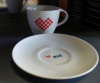 C_240 biały VISION SET ® filiżanka porcelana biała