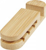 12423302f Bambusowy organizer na kable, naturalny