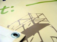 Baner 200x100cm Baner Reklamowy oczkowany 200x100cm