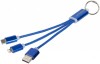 13496102f Metalowy kabel do ładowania 3 w 1 z kółkiem na klucze