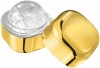 12613901f Balsam do ust bez wosku i SPF w metalicznej kostce Rolli