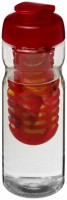 21004602f Bidon H2O Base® z wieczkiem na zacisk o pojemności 650 ml z możliwością przyrządzania wody smakowej