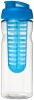 21004604f Bidon H2O Base® z wieczkiem na zacisk o pojemności 650 ml z możliwością przyrządzania wody smakowej