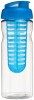 21004604f Bidon H2O Base® z wieczkiem na zacisk o pojemności 650 ml z możliwością przyrządzania wody smakowej