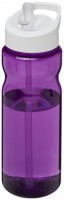 21004913f Bidon H2O Base® o pojemności 650 ml z wieczkiem z słomką