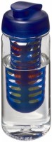 21006401f Bidon Octave Tritan™ o pojemności 600 ml z wieczkiem zaciskowym z możliwością przyrządzania wody smakowej