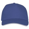 38674440f niebieski, 5-panelowa czapka CETO Unisex