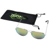 10060106f Okulary przeciwsłoneczne Aviator z lustrzanymi, kolorowymi soczewkami