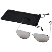 10060133f Okulary przeciwsłoneczne Aviator z lustrzanymi, kolorowymi soczewkami
