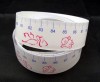 MP1m-2-BOBAS miarka papierowa 1m, 2 kolory, BOBAS