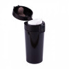 84280p-02 Kubek izotermiczny Casper 350 ml, czarny
