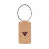 6556m-13 Cork luggage tag