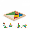 6693m-40 Drewniane puzzle Tangram