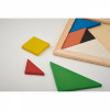 6693m-40 Drewniane puzzle Tangram