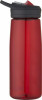 10071321f Butelka z tritanu o pojemności 750 ml, czerwony