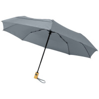 10914382f Składany, automatycznie otwierany/zamykany parasol Bo 21” wykonany z plastiku PET z recyklingu 10914382f Składany, automatycznie otwierany/zamykany parasol Bo 21” wykonany z plastiku PET z recyklingu