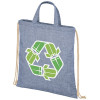 12046050f Plecak Pheebs z bawełnianym sznurkiem ściągającym z recyklingu o gramaturze 210 g/m²