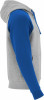 R1058B20f Badet dwukolorowa bluza z kapturem unisex Unisex