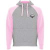R1058B30f Badet dwukolorowa bluza z kapturem unisex Unisex