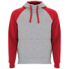 R1058B63f Badet dwukolorowa bluza z kapturem unisex Unisex