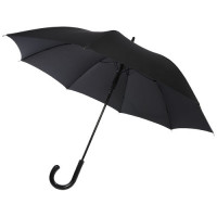 10941390f Fontana parasol z funkcją automatycznego otwierania, w optyce karbonowej i z przekrzywioną rączką o wymiarach 23"