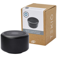 12435390f Rise mini głośnik Bluetooth® o mocy 3 W z aluminium z recyklingu z certyfikatem RCS 