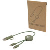 12442762f Citala kabel do synchronizacji danych i szybkiego ładowania 5 w 1 27 W o długości 30 cm z tworzyw sztucznych pochodzących z recyklingu