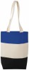 12025903f Torba bawełniana Colour Block 227 g/m²